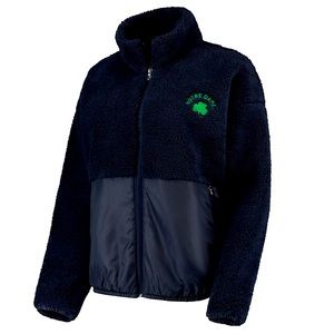 Notre Dame 👩🏻☘️Under Armour Women’s mammoth Fleece Sherpa Jacket. Size S